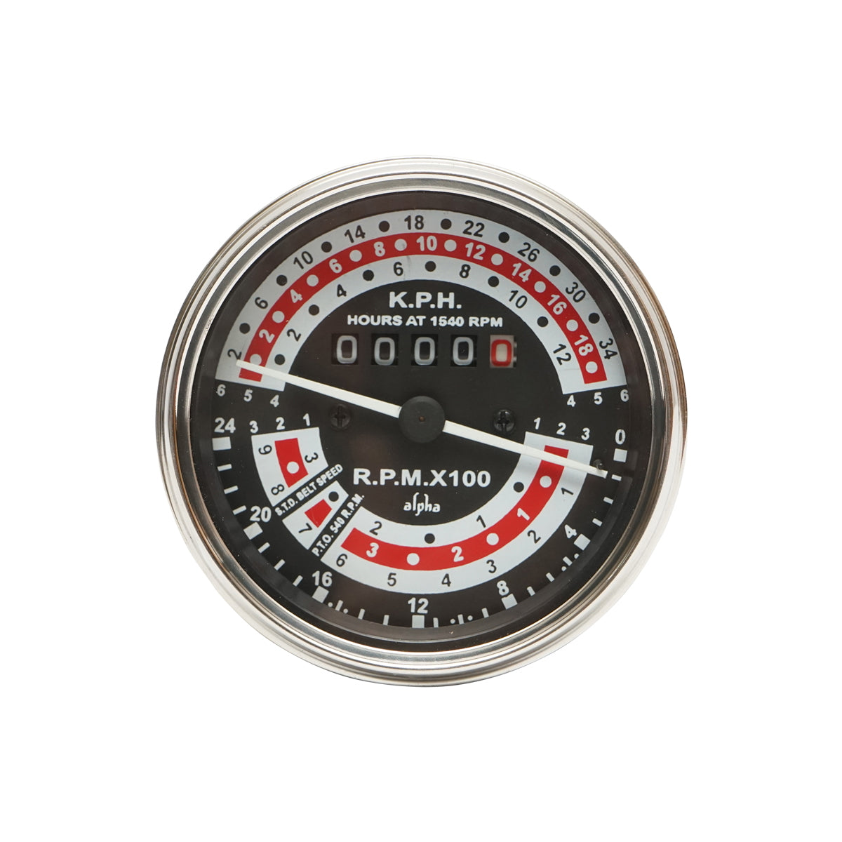 Engine speed indicator, tachometer OEM code 5010107